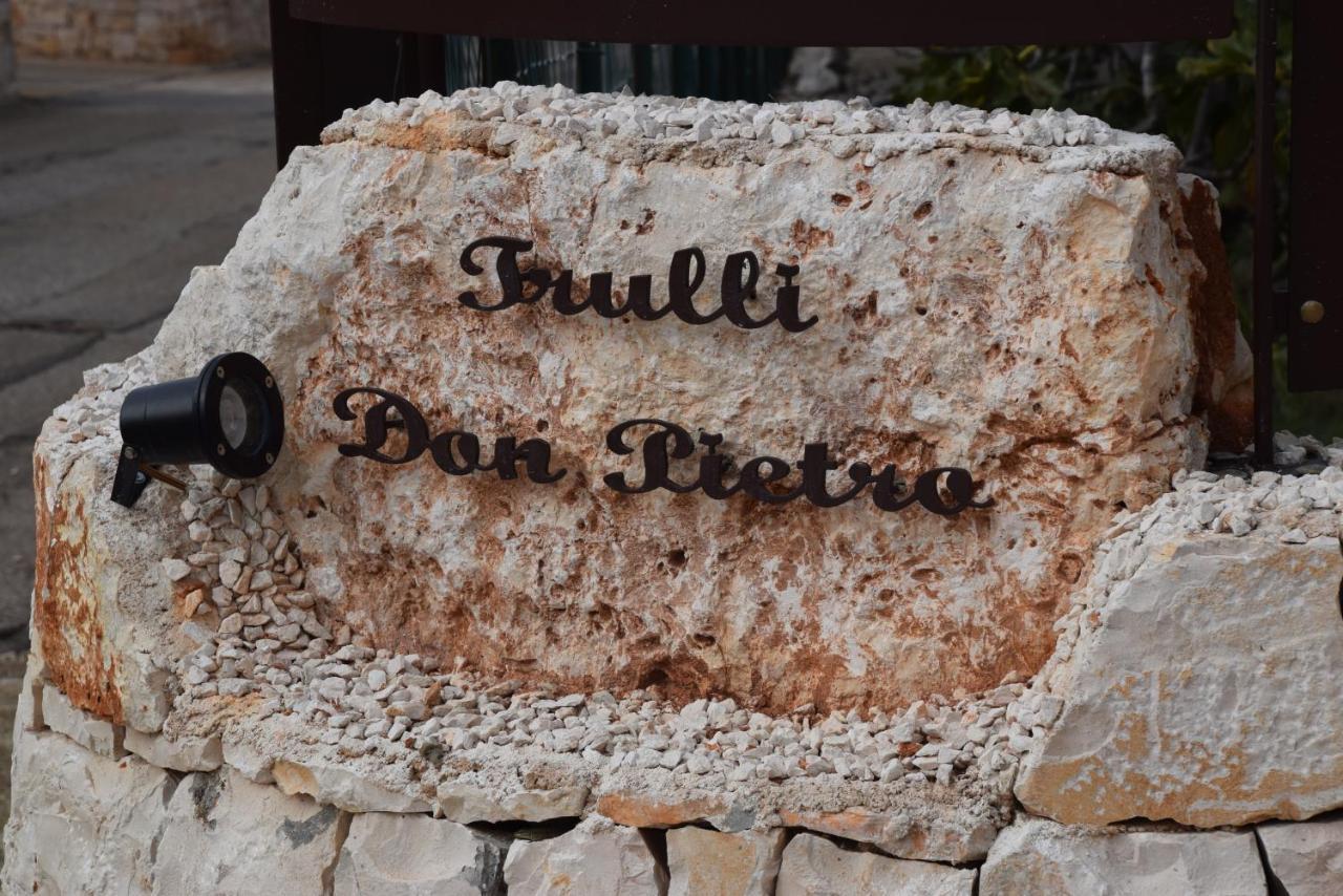 Trulli Don Pietro Pension Castellana Grotte Buitenkant foto